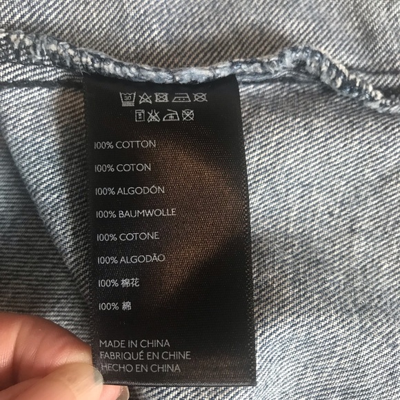 BDG blue denim skirt size Medium - Picture 7 of 9